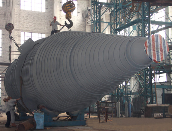 洛陽永龍項(xiàng)目配套的循環(huán)煤粉緩沖罐完成 洛陽永龍項(xiàng)目配套的循環(huán)煤粉緩沖罐完成